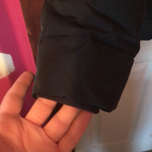 Weatherproof Black Puffer Full Zip Dual Zip Pocket Fleece Cuff Jacket Mens XL - Picture 7 of 12